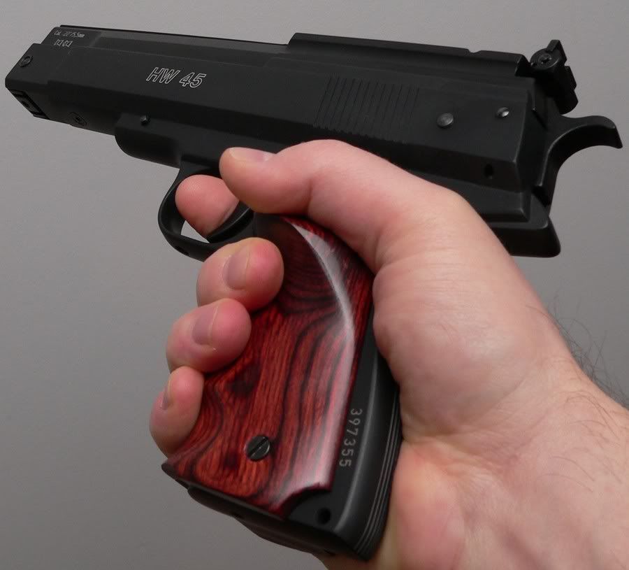 New grip for my HW 45 Canadian Airgun Forum