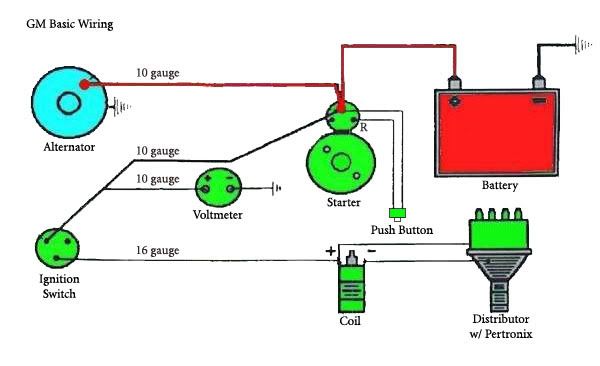 Basic Alternator Wiring Diagram from i10.photobucket.com