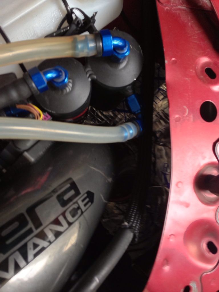 Intercooler spacing the OTHER way, Heat soak reduction plates for the