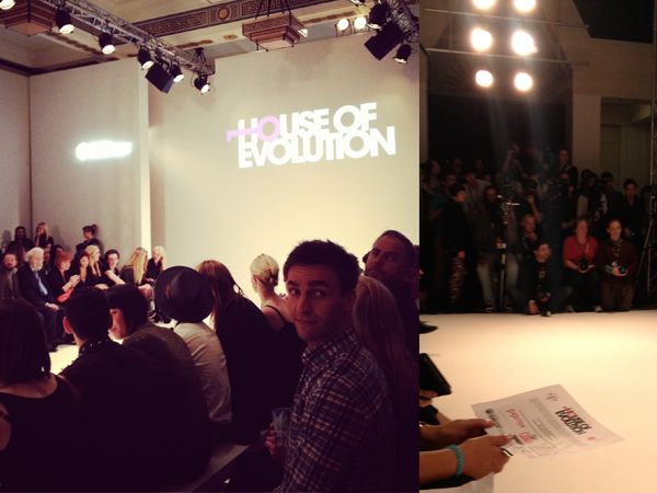 front row at House of Evolution SS13