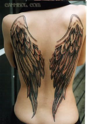 valkyrie wings tattoo. Guardian angel wings tattoos