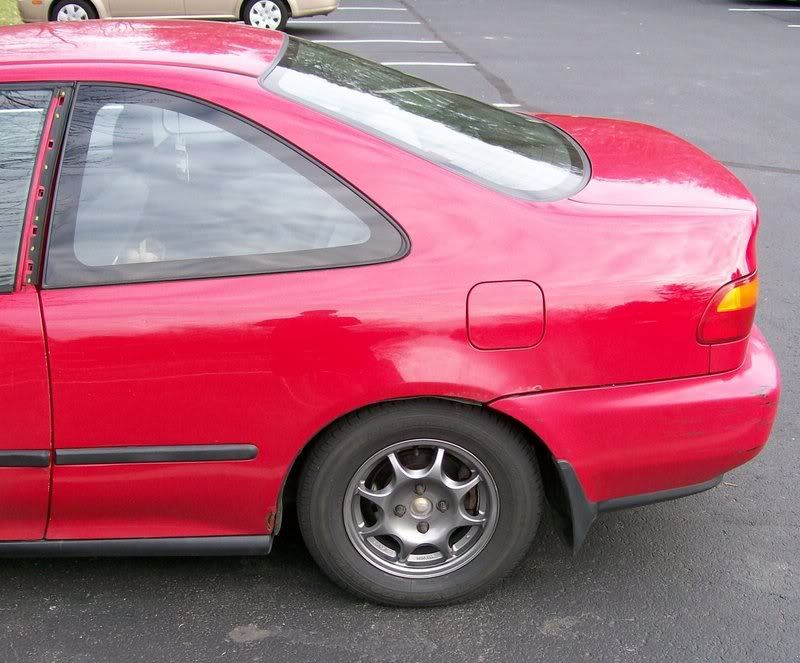 2 Honda Civic Vx Wheels Powdercoated Gunmetal Honda D Series Forum