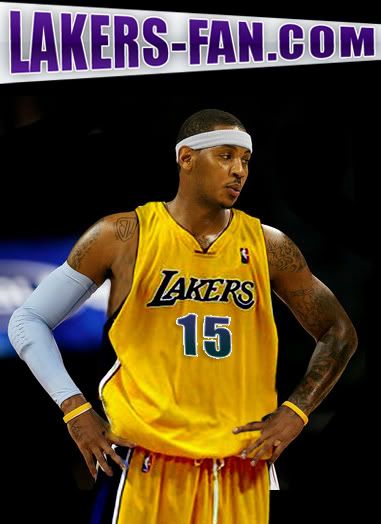 carmelo on lakers
