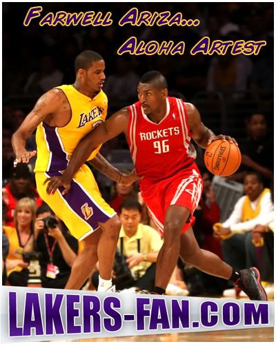 trevor ariza lakers. Ron Artest to Lakers, Ariza to