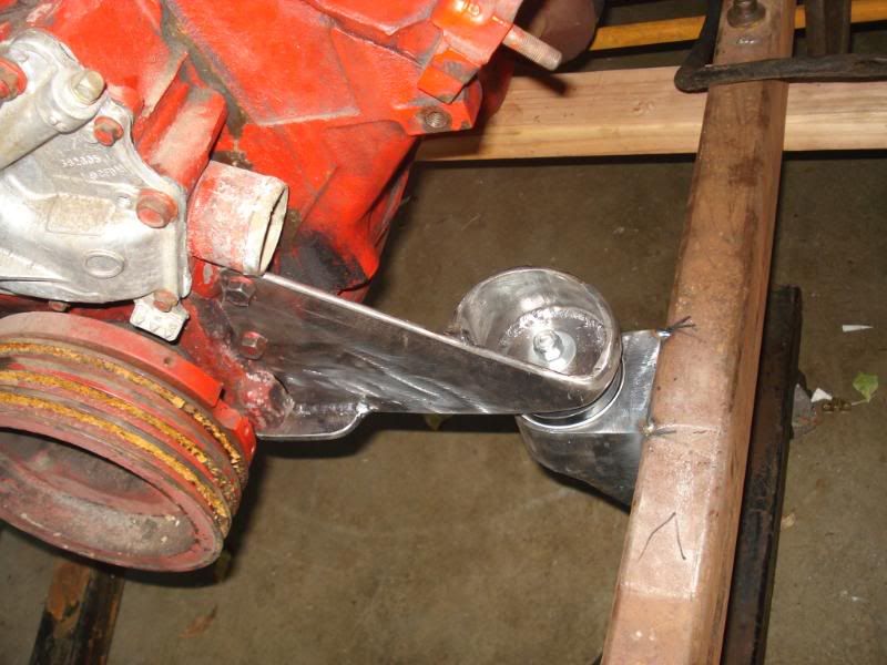 My homemade Olds 394 motor mounts!!! The H.A.M.B.