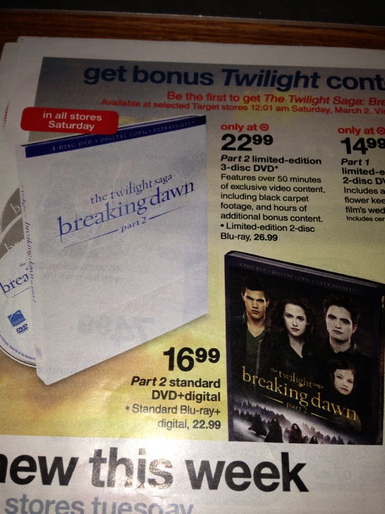 Target Weekly Ad BluRay Prices 02/24 thru 03/02 DVD Talk Forum