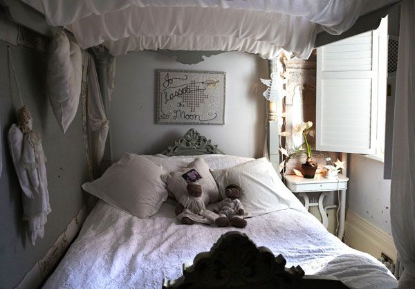 Спальня шебби-шик