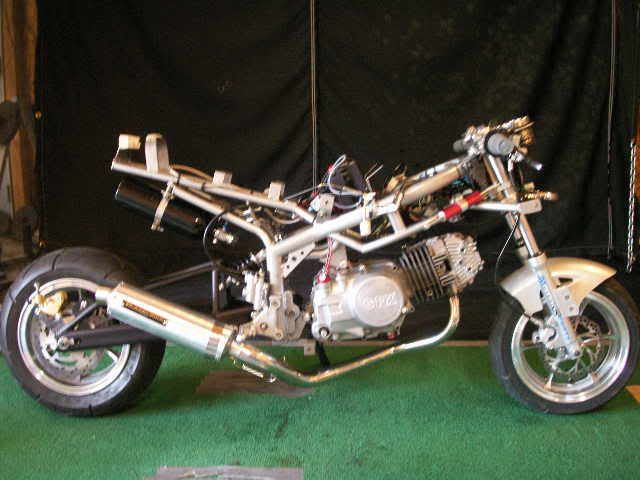 173cc X18 Almost Done Nitrous Bike