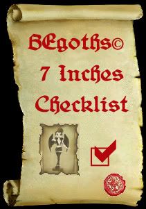 BEgoths 7Inches Checklist!