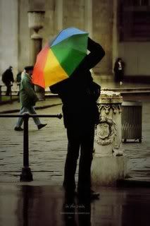 rainbow umbrella Pictures, Images and Photos