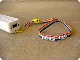 bite me wristband