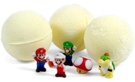 super mario bros. bath bombs