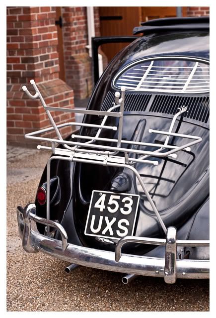 vw beetle bike rack