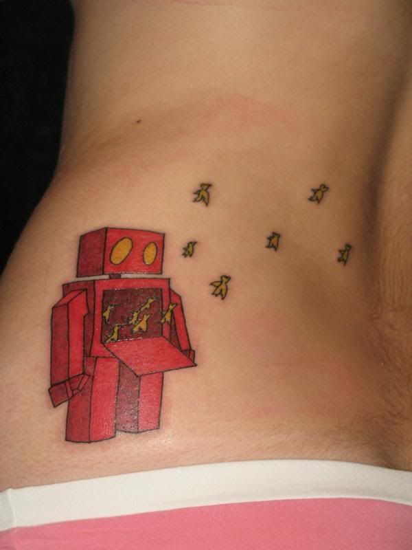 Tattoo Red Ink