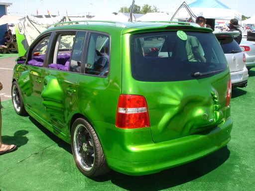 vw touran hulk car