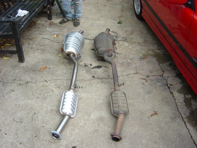 Bmw e36 318is coupe exhaust #4