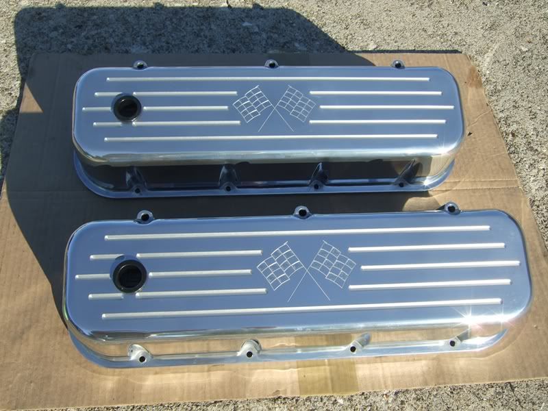 Valve Covers, Billet Specialties, BBC