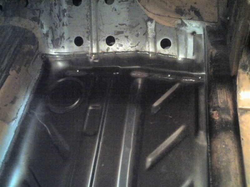 Patching floor pans repair rusty floor VW Vortex Volkswagen Forum