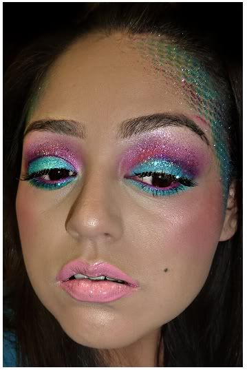 makeup mermaid. Whimsical Mermaid Makeup