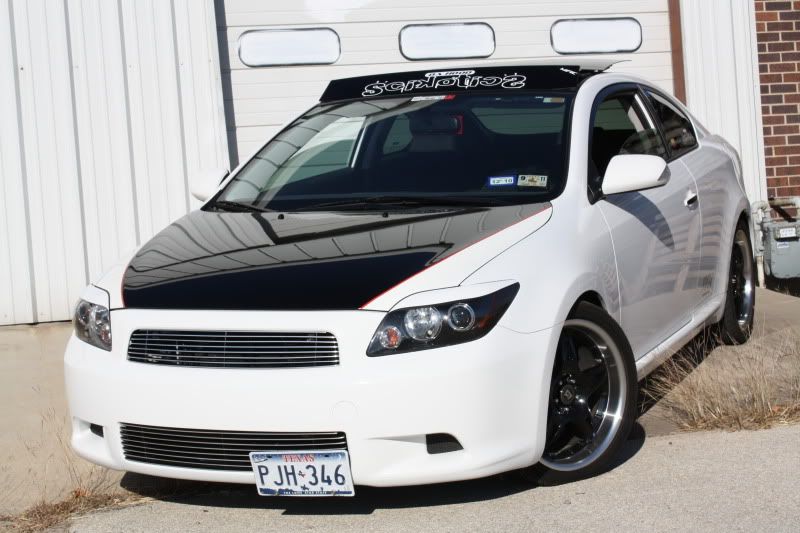 This is my 2009 Scion tC currently under construction