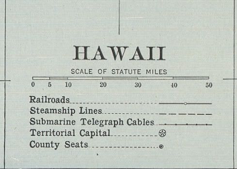 detailed map of hawaiian islands. Thumbnail views of map to show detail.