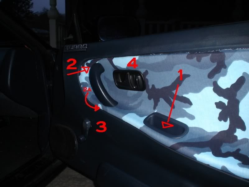 Nissan 240sx door panel removal