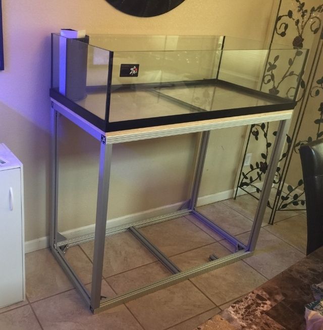 aluminum aquarium stand