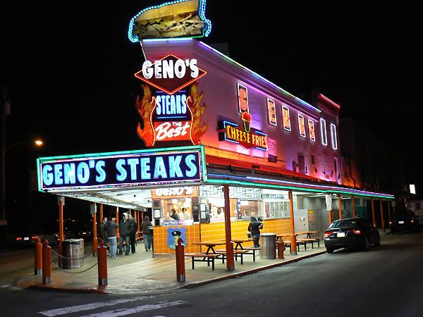 Geno's Steak in Philly