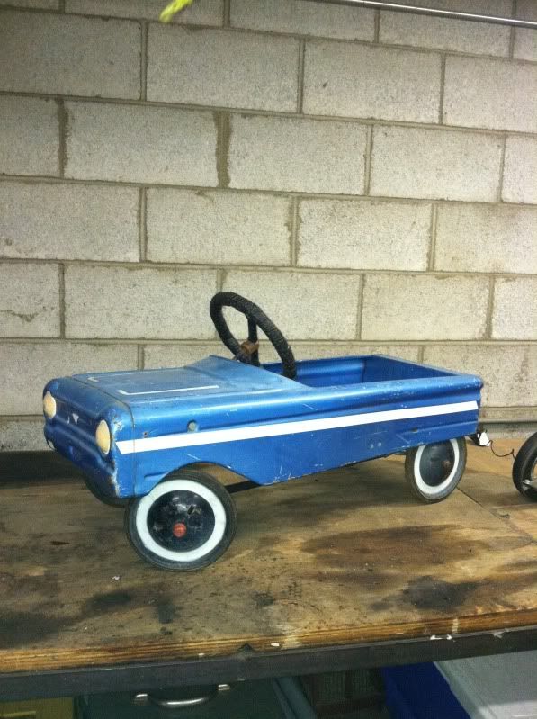  my rat rod wagon for my baby to sit in once he is old enough at the car 