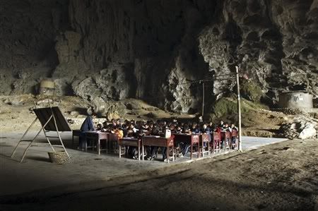 absas9 - School in a Cave....