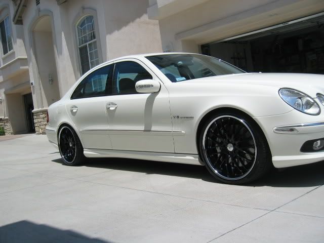 Best wheels for White W211 E55 Page 4 MBWorldorg Forums
