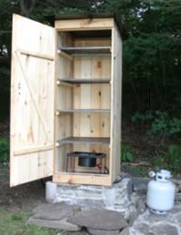 Build a Wooden Smokehouse