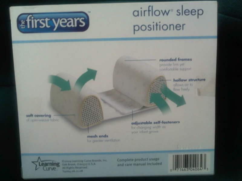 Airflow Sleep Positioner. Air-Flow-Sleep-Positioner