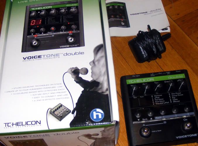 FS TCHelicon VoiceTone Double Live Vocal Doubling Live Gear