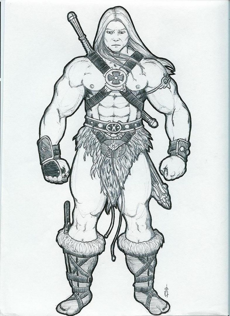 He Man Sketches