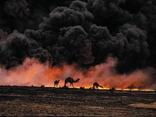 oil fires