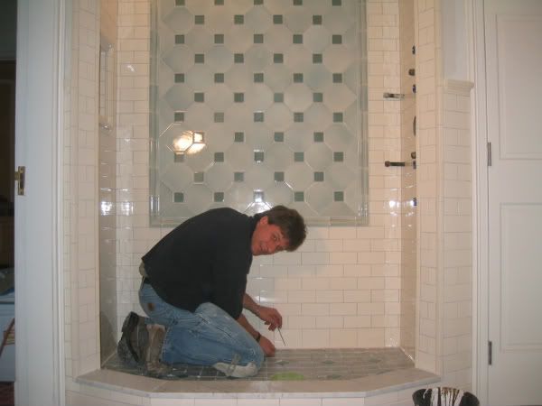 crack suppression membrane over dry pack shower floor - Ceramic Tile ...