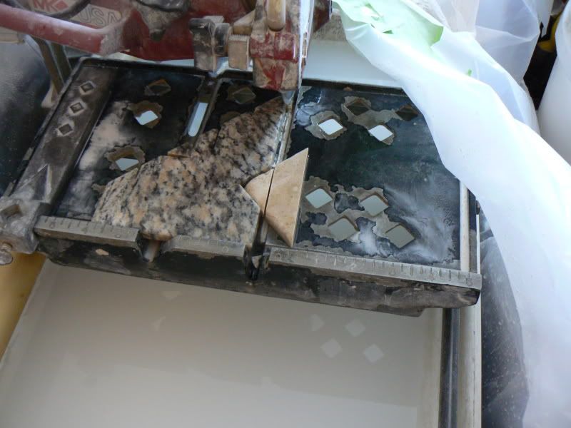 Cutting penny tiles Ceramic Tile Advice Forums John Bridge Ceramic Tile