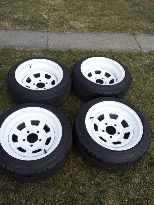 PA: F/s F/t 15x8 5x120 wide steelies LOOK