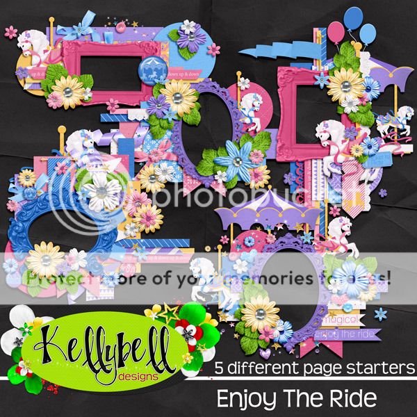 Kellybell Designs Enjoy the Ride Page Starters