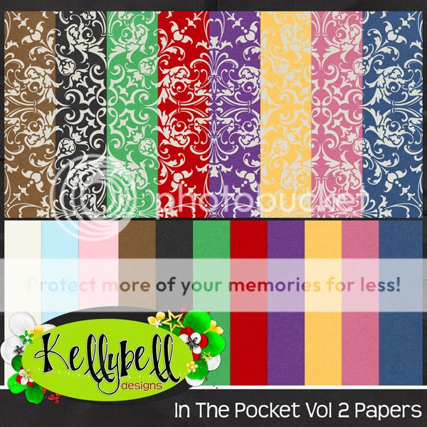  Kellybell Designs Pocket Princess Vol 2 Papers