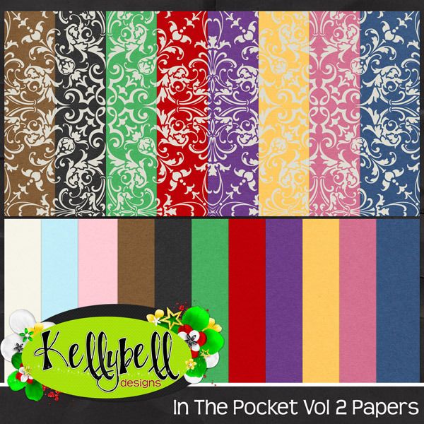  Kellybell Designs Pocket Princess Vol 2 Papers