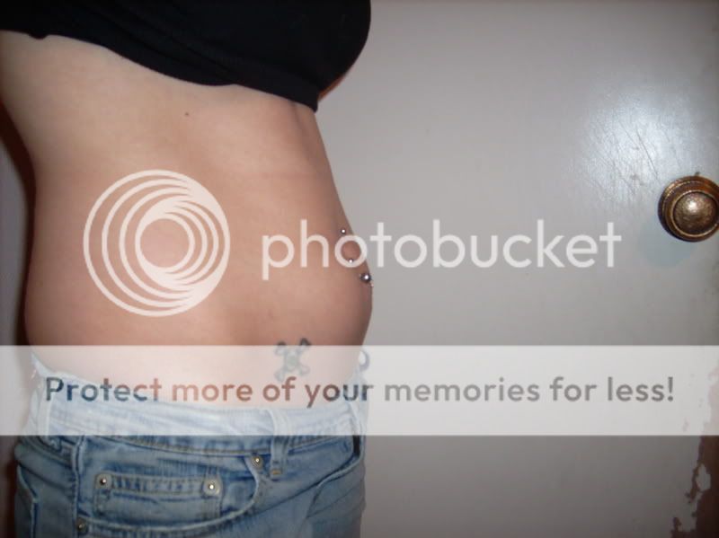 stomach tattoos post pregnancy