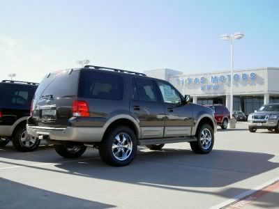 2003 Ford expedition body lift #4