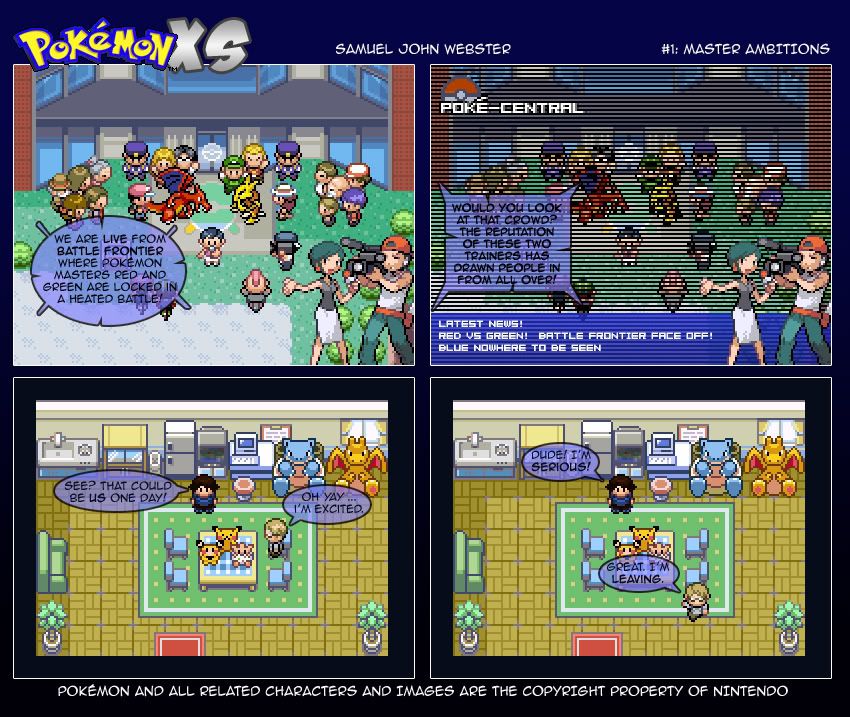 Pokemon XS - Sprite Comic