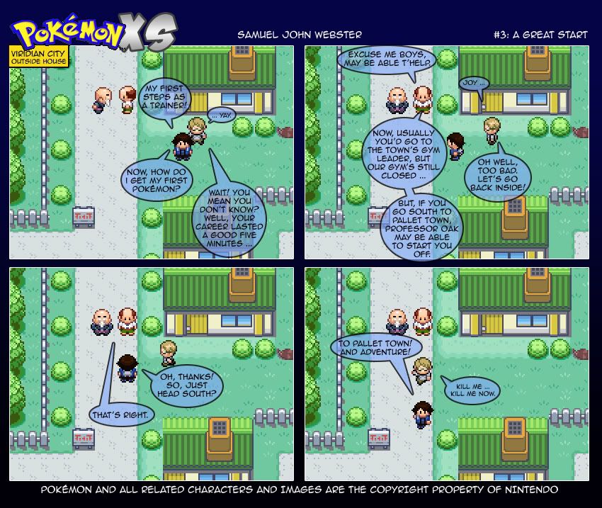 Pokemon XS - Sprite Comic