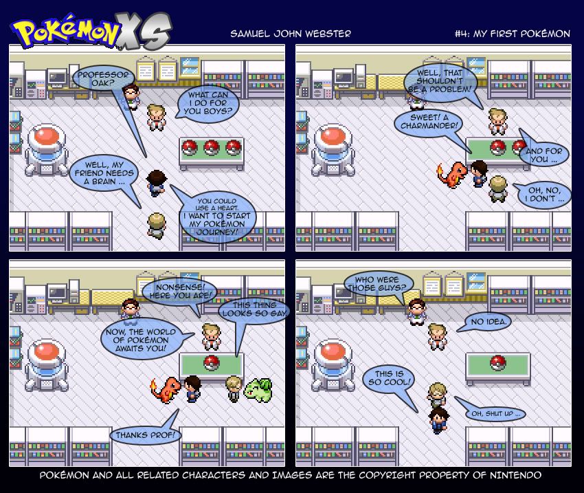 Pokemon XS - Sprite Comic