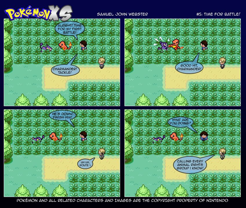 Pokemon XS - Sprite Comic