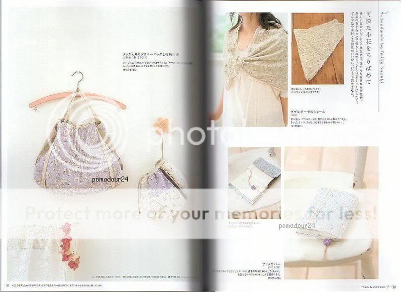 CRAFT CAFE LINEN & COTTON PART 3   Japanese Craft Book  