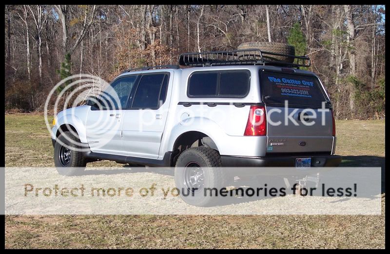 Ford explorer sport trac with topper #5